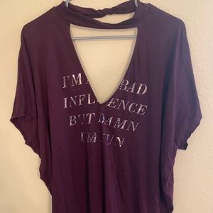 Purple Express Shirt